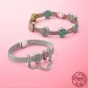 925 perles de charme accessoires fit pandora bijoux à breloques bijoux cadeau en gros Charmhub REFLEXION Bracelet perle