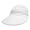 Breda brim hattar kvinnor sol strand mössa för kvinnlig bomull stor hink visir tomt tak design sommarutflykt damer playaty0061bred oliv22