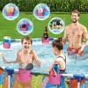 Kitchen Storage 1/4pcs Pool Drinks Holder Swimming Water Cup Hanger For Bathroom Tub Poolside Rack Swim Organizer