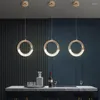 Hanglampen creativiteit licht luxe led verstelbare lamp body kroonluchter goudhangende binnenshuis huis keuken bedkamer bedkamer