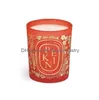 Candele profumate Fragrance Per Dip Collezione Bougie Pare Collezione di decorazioni per la casa City Edizione esclusiva Consegna in consegna Ot13J