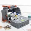 Backpacking Packs 12L Doppelschicht Isolierte Lunchtasche Hohe Kapazität Lebensmittel Thermokühler Mahlzeit Beutel Für Frauen Männer Wasserdichte Picknick Container Box W0425