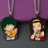 Ketens anime cartoon film cowboy bebop ontwerp mode emailmeisjes paar choker lange hang ketting sieraden