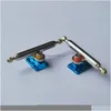 Novidade Jogos Jogos de Novidade 34mm Fingerboard Trucks Único Eixo para Skate Profissional Mini Skate Board Brinquedos 230216 Drop D DHS3O