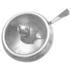 Ensembles de vaisselle 1 ensemble de pot en acier inoxydable Condiment Pot Assaisonnement Sucre Sel avec