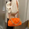 Bolsos de noche SWDF, bolso de mano de marca de lujo para mujer, bolso de cuero Pu a la moda, cadena gruesa, hombro, bandolera de moda para mujer, 2023, monedero 230424