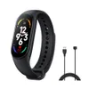 Pulsera inteligente M7 HD pantalla grande carga magnética reloj inteligente hombres Fitness presión arterial Monitor de ritmo cardíaco mujer banda inteligente