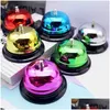 Christmas Decorations 65Mm Mti-Color Bell Hand Bells Sexy Dining Table Summoning Kitchen El Counter Reception Drop Delivery Home Gar Dhkwy