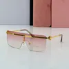 designer sunglasses miumius glasses women sunglasses Europe America trendy sexy unique charm Face Slimming Sunglasses for Women Lightweight frames eyewear uv400