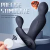 Vibrators Male Vestibule Inserted Prostate Massager Vibrator Homosexual Wireless Remote Control Stimulator for Couples Sex T 231124