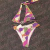 Sexy Farbe Bikini Set Frauen Drei Punkt Biquinis Push Up Gepolsterte Bademode Sommer Strand Pool Schwimmen Badeanzug