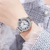 Relógio feminino relógios de alta qualidade luxo edição limitada designer à prova dwaterproof água quartzo-bateria aço inoxidável 40mm relógio