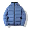 Parkas pour hommes Casual hommes hiver chaud matelassé Parka veste Stand col en peluche solide rembourré bulle Puffer épaissi manteaux vêtements 231124