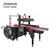 ZONESUN ZS-FK8060S Automatic Carton Sealing Machine Case Taping Strapping Packaging Equipment Boxing System Streamlining