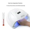 Nail Dryers Sun X5 Plus UV LED Lamp For Nail Manicure 36 LEDS Professional Gel Polish Drying Lamps With Timer Auto Sensor Equipment Tools 230425