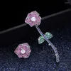 Boucles d'oreilles 2023 arrivée mode fleur pour les femmes anniversaire cadeau bijoux en gros E7646