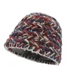 Bérets d'hiver chapeaux de seau chauds femmes tissés à la main couleur tricoté chapeau de pêcheur 2023 mode casquettes de bassin décontractées pour dames rose Panama