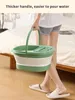 Ведра Складная ванна для ног для домашнего массажа 231124