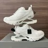 Femmes Hommes Designer Chaussures Track 3 Casual Triple S 3.0 Plateforme Baskets De Luxe Noir Blanc Vert Rose Bleu Foncé Gris Ciment Beige Chaussure Rainbow Shadow Sneaker En Plein Air