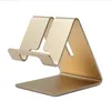 Aluminum Metal Stander Mobile Phone Tablet Desk Holder For iPhone 15 14 13 12 Mini 11 Pro Xr Xs Max iPad Mini 6 Samsung S22 S21 S30 LG XiaoMi OPP Huawei Smartphone