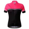 Racing Jassen 2023 Ontwerp Zomer Dames Fietsen Korte Mouw Fietsjas Kleding Mtb Crossmax Road Ride Mountain Jersey Sportfiets top