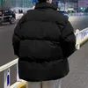 Męskie Parkas Zimowe bawełniane kurtki dla mężczyzn trend trend marka para stojak kołnierz ciepły chleb zagęszczony blusa inverno Masculina 231124