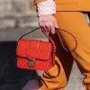 Moda LongChammp Tote Boxtrot Cross Cross Body Bor Borme Luksusowe Lady Sprzęgło Pochette Oryginalne skórzane torby damskie męskie projektant Małe kwadratowe torebki na ramię