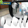 Blind Speg Mirrors Car Justerbar vidvinkel HD Glass Frameless konvex bakspegel