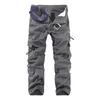 Fashion Military Cargo Pants Men Baggy Tactical Overall Oustdoor Lässige Baumwolle Lose Cargohose Male Multi Pockets Große Größe 230425