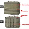 Backpacking Packs Military Pouch Bag Medical EMT Tactical Outdoor Emergency Pack Camping Hunting Accessories Utility Multi-tool Kit EDC Bag W0425