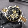 Najlepsze designerskie zegarek na nadgarstek Automatyczne złote zegarki mechaniczne Kobiety ubiera się pełna stal nierdzewna Wodoodporna Wodoodporna Lumowate Pary Zegarki