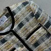 ChanneL Paris jaquetas de marca de designer feminino primavera e outono de alta qualidade de malha de manga comprida casacos cardigan