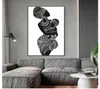 Paintings White Wall Picture Poster Print Home Decor Beautiful African Woman With Baby Bedroom Art Canvas Painting Black And2414456