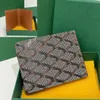 حامل بطاقة محفظة Girls Wallet New Wallet With Box Fashion Fashion Classic Geneine Cardholde Holders Mens Design201L