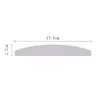 Nagelfiler Lurayee Nail File Buffer 100180 GRIT Half Moon Double Side Sandpaper Nagel Slipslipning Gel Nail Polish Nail Manicure Tool 230425