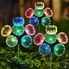 Lawn Lamps Solar jellyfish lights garden lights outdoor waterproof landscape decoration lawn garden lights Q231125