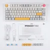 Toetsenbordmuis combo's epomaker Th80 Pro 75 Populer Swappable RGB 2 4GHz Bluetooth 5 0 Keyboard Mekanis Berkabel MDA PBT KeyCaps Kontrol Tombol ANSI ISO 230425