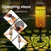 New metal solar lawn light garden decoration Waterproof LED solar sidewalk landscape lighting