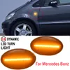 LED Dinamico Sequenziale Lampeggiante Indicatori di direzione Per Mercedes Benz Smart W450 W452 Classe A W168 Vito W639 W447