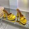 Sandały dla damskich projektantów na wysokim obcasie buty skórzane modne wygodne obcas Rzym Sandał 35-42 Rozmiar 13 cm