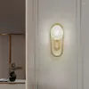 Wandlamp gemonteerd draadloos antieke badkamerverlichting industrieel sanitair led-montage lichtblauw