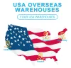 USA CA Warehouse Sublimation Tumblers tomma 20 oz Vita raka tomma ämnen Värmepress Mugg Cup med halm