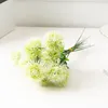 Dekorative Blumen 5pcs Kunststoff Löwenzahn für Wohnkultur Zubehör Hochzeit Braut gefälschte Blumen Haushaltsprodukte künstliche Pflanzen