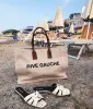 Travail Vintage Grand Shopper Sac fourre-tout de plage de luxe Sac à main de voyage pour femmes Pochette Bandoulière Épaule Hommes 7a Sacs à main de créateurs COOL Embrayage Week-end Sacs sous les bras