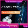 Laptopkylkuddar LT100 Liquid Metal Thermal ledande pastafett för CPU GPU TRA 128W/ 1,5G 3G Compound Coolin Drop Delivery C DHPTO