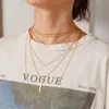 Pendant Necklaces Fashion Pearl Heart Multi-layer For Women Gold Silver Metal Hanging Portrait 2023 Trend Statement JewelryPendant