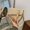 Sacs à bandoulière de styliste pour femmes, sacoche de plage pour filles, sac à main Vintage en rotin tissé en paille, été 315d