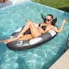 Schwimmweste-Bojen-Pool schwimmt mit Ineinander greifen-PVC-aufblasbare Pool-Flöße im Freien für Erwachsen-Kinderpool-aufblasbare Spielwaren für Pool-Party-Floss-Lounger J230424