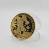 12 Constellations Gold Plated Physical Commemorative Coin Collectible Gift Antique Commemorative Coins Party Favor