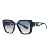 نظارة شمسية Cat Eye Hollow Out Mirror Leg Grasses Sunglasses Ins Style Modern Charm Mashing Gunglasses Women 6156-1